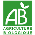 logo AB carré conversion domaine de pierre blanche agriculture biologique vin bio minervois occitanie